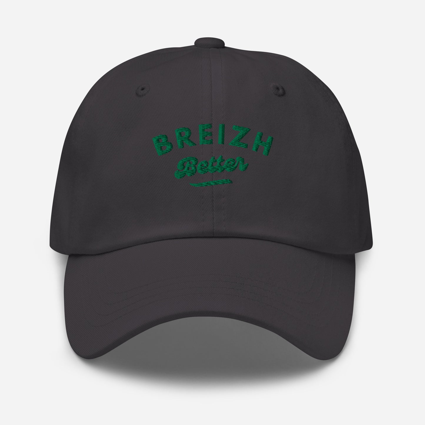 Casquette Sport Breizhbetter Billy Vert Brodé