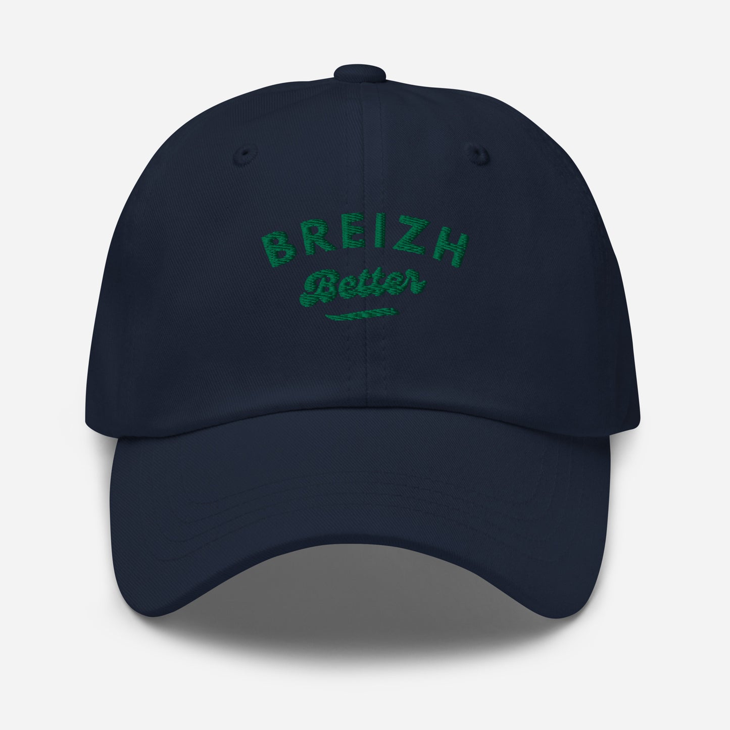 Casquette Sport Breizhbetter Billy Vert Brodé