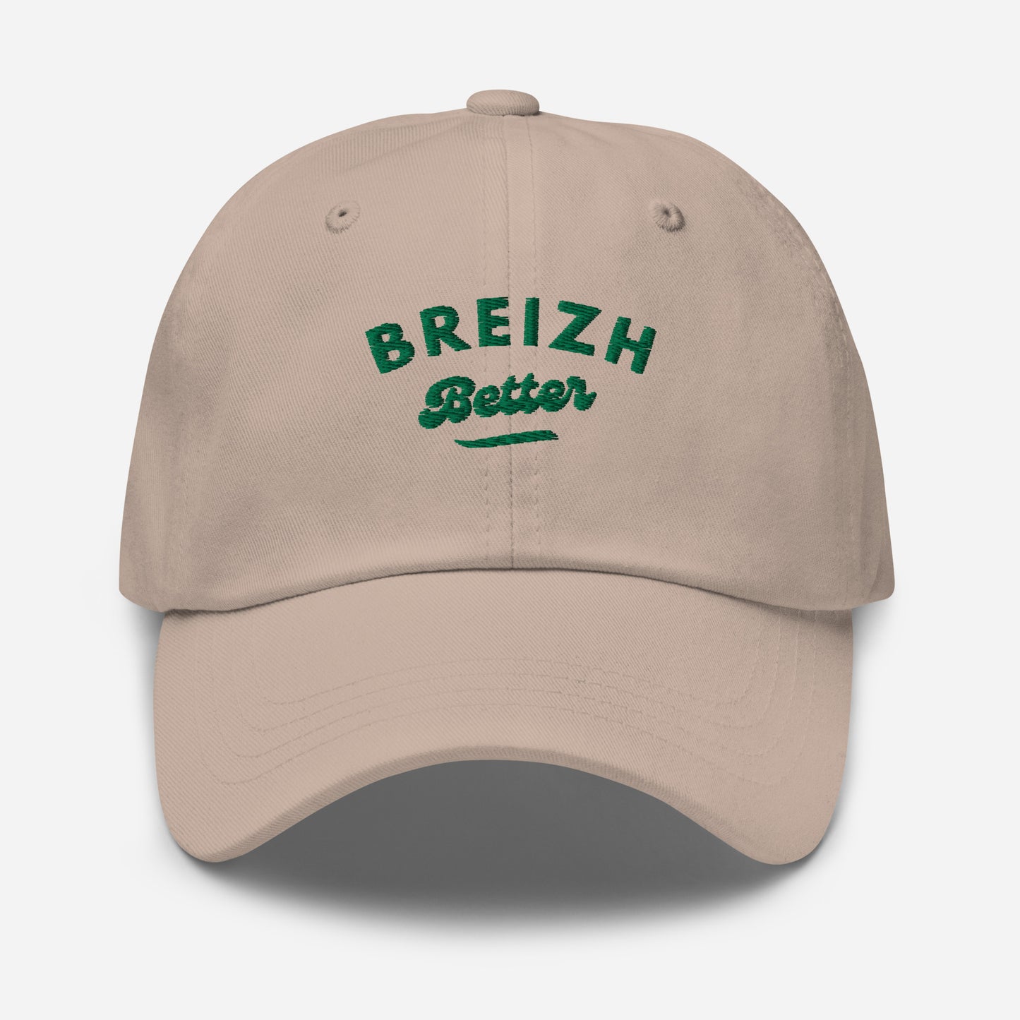 Casquette Sport Breizhbetter Billy Vert Brodé