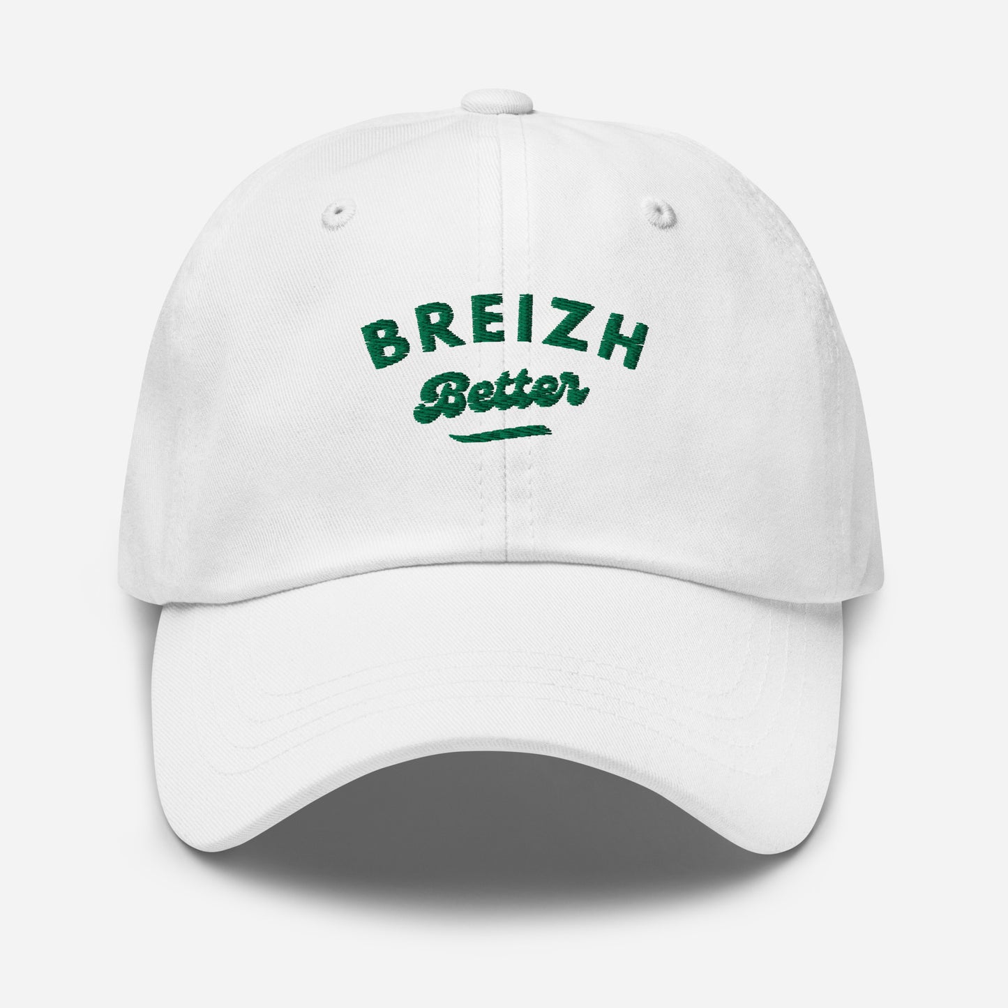 Casquette Sport Breizhbetter Billy Vert Brodé