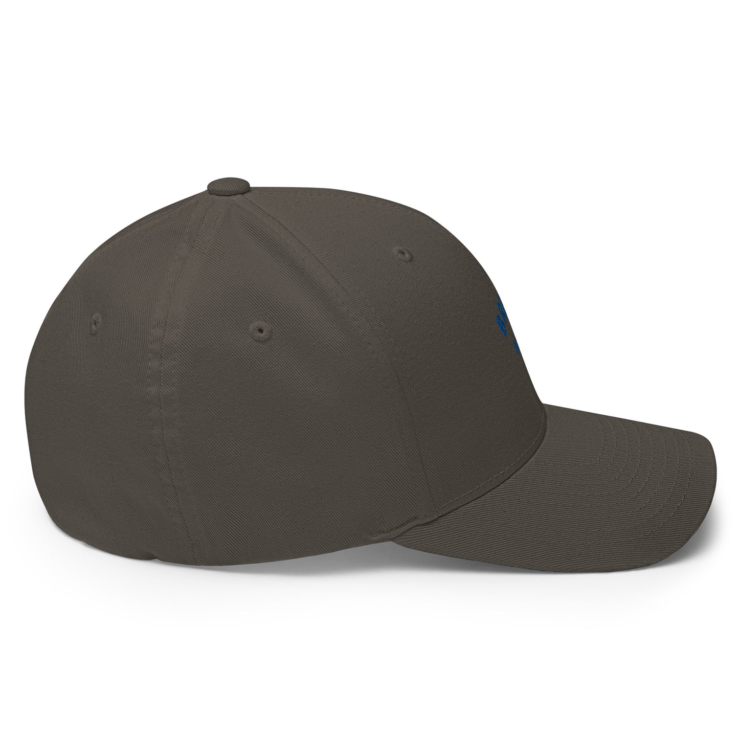 Casquette Structurée en Sergé Breizhbetter Bleu Brodé