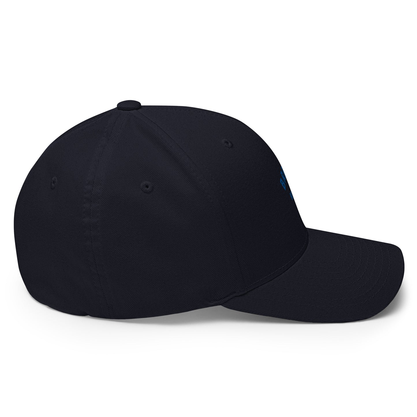 Casquette Structurée en Sergé Breizhbetter Bleu Brodé