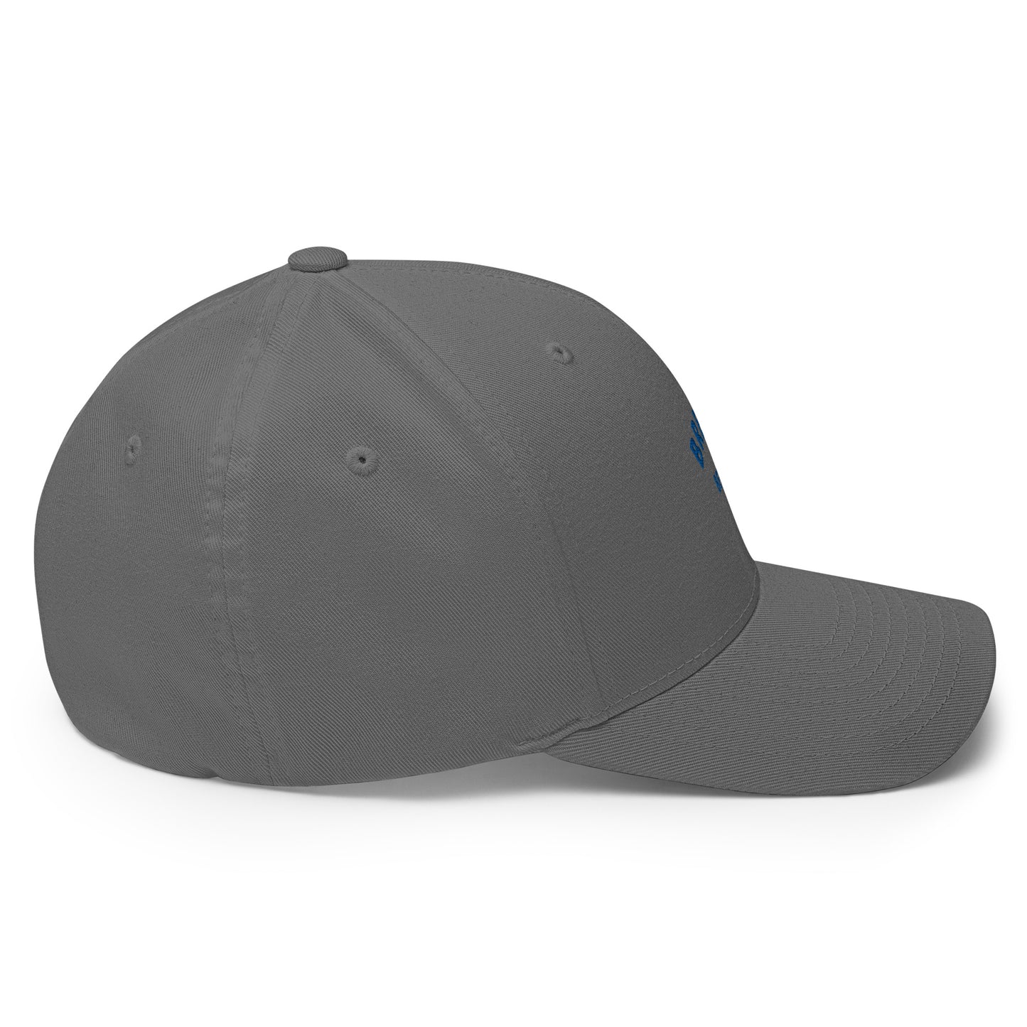 Casquette Structurée en Sergé Breizhbetter Bleu Brodé