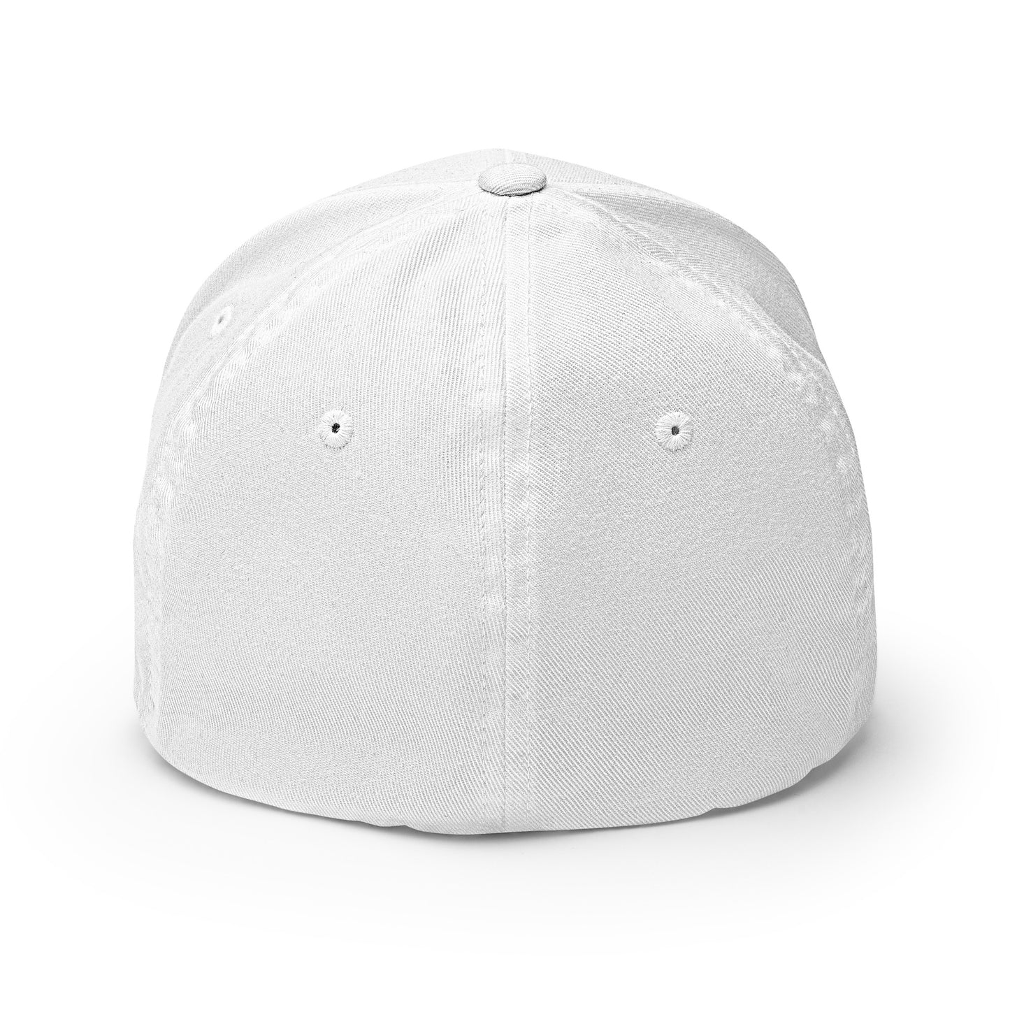 Casquette Structurée en Sergé Breizhbetter Blanc Brodé