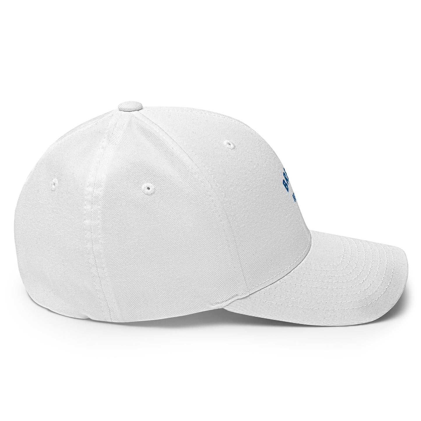 Casquette Structurée en Sergé Breizhbetter Bleu Brodé