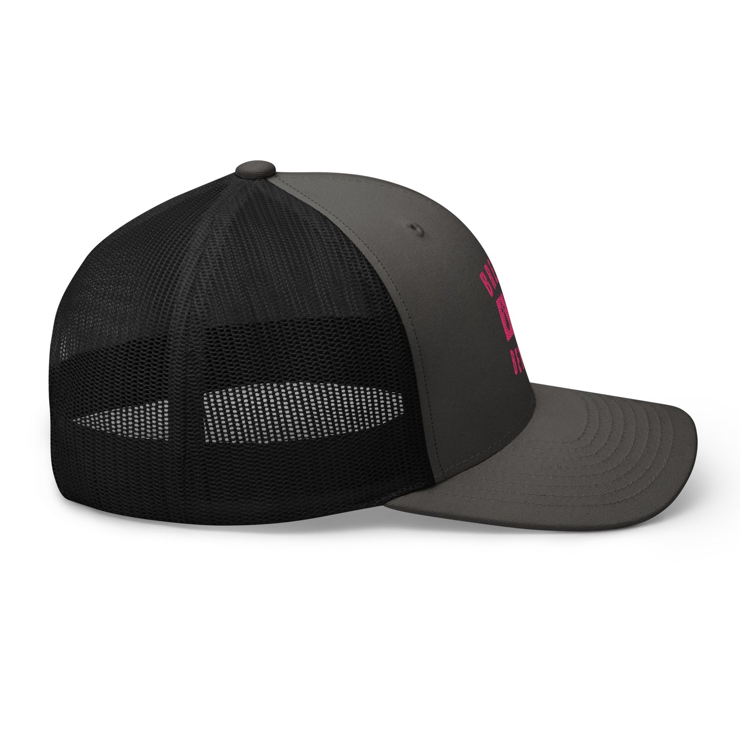 Casquette Trucker Breizhbetter Rose Brodé
