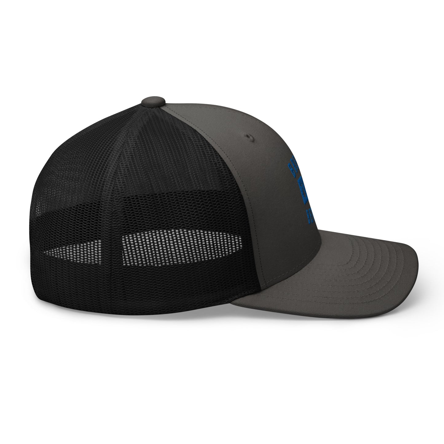 Casquette Trucker Breizhbetter Hermine Bleu Brodé
