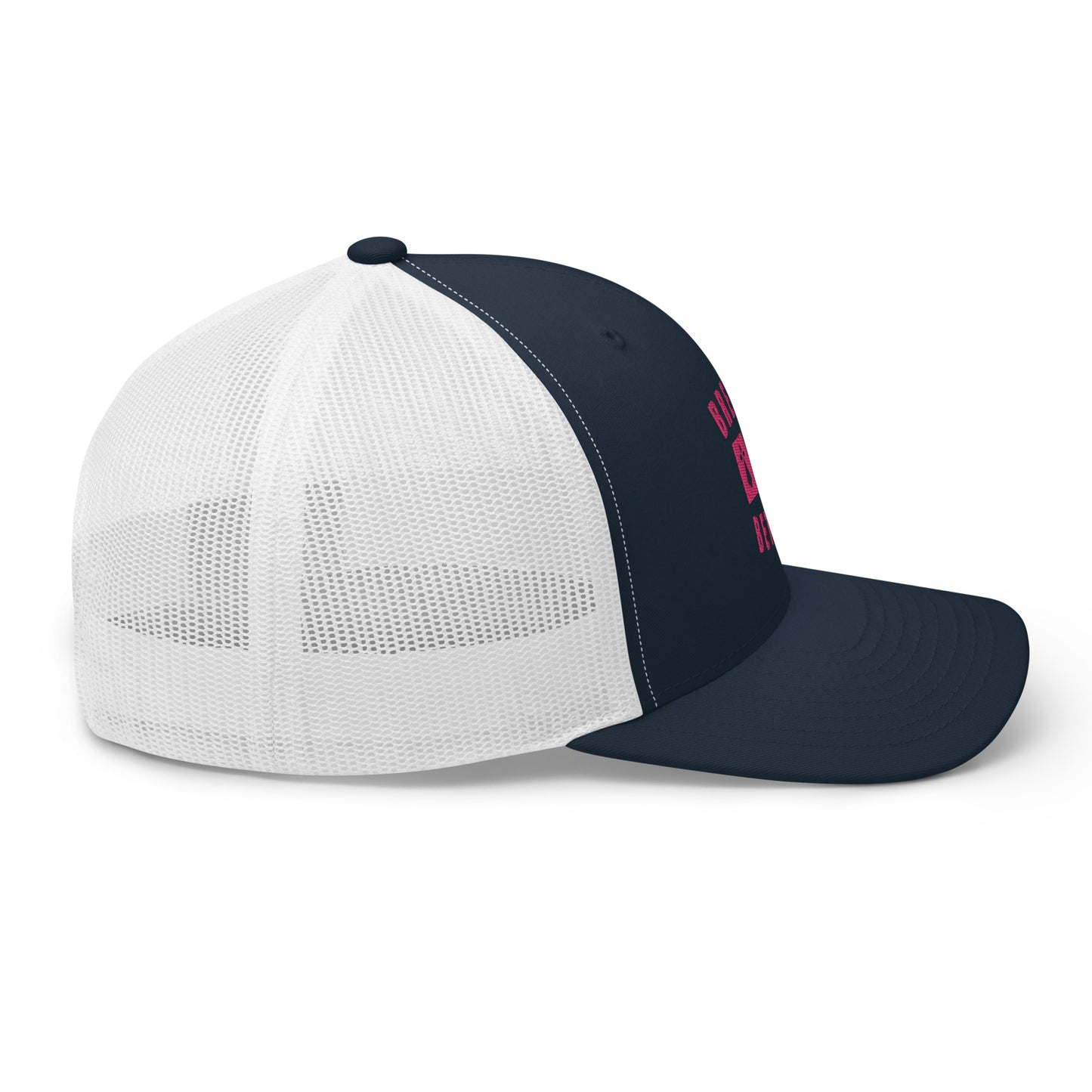 Casquette Trucker Breizhbetter Rose Brodé
