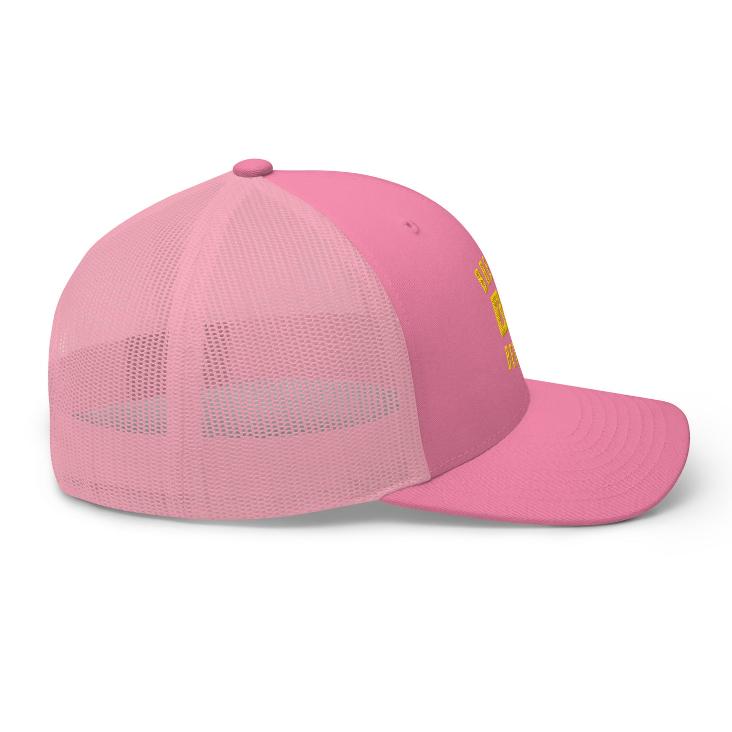 Casquette Trucker Breizhbetter Jaune Brodé
