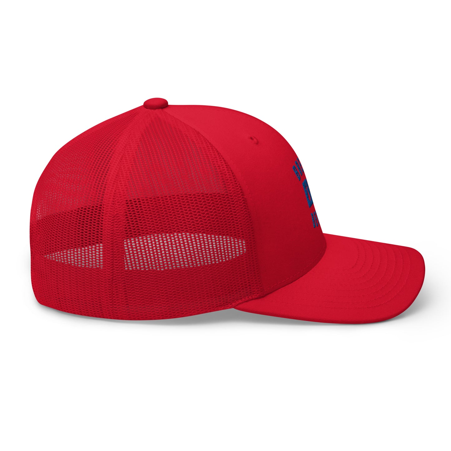 Casquette Trucker Breizhbetter Hermine Bleu Brodé