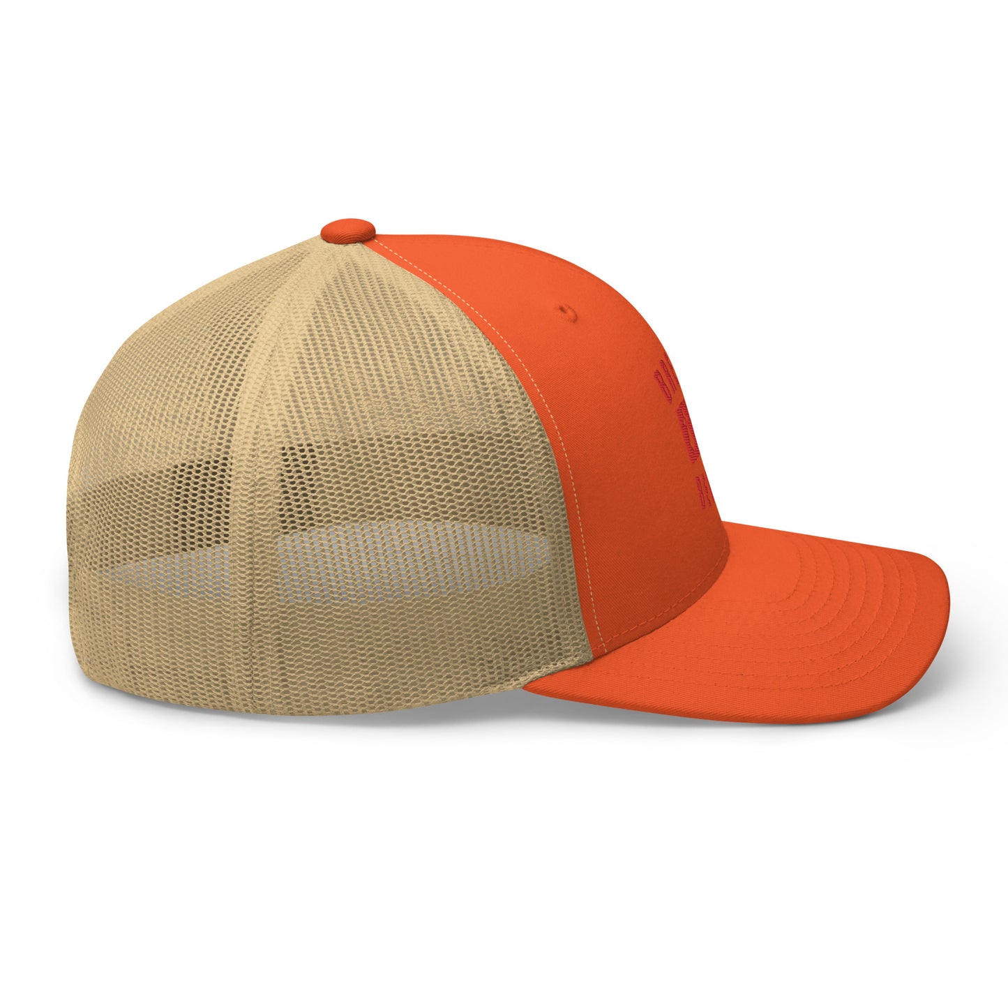 Casquette Trucker Breizhbetter Rouge Brodé