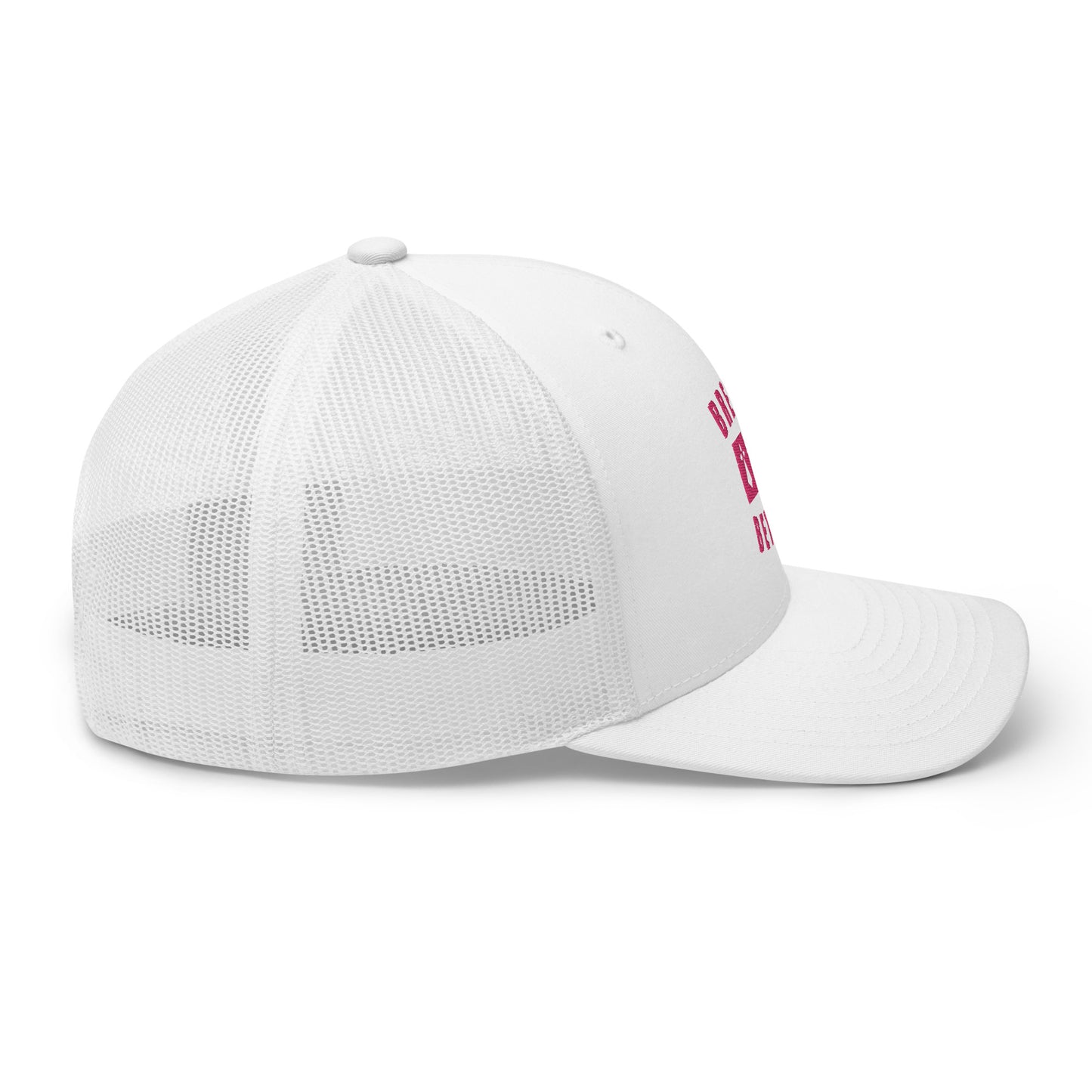 Casquette Trucker Breizhbetter Rose Brodé