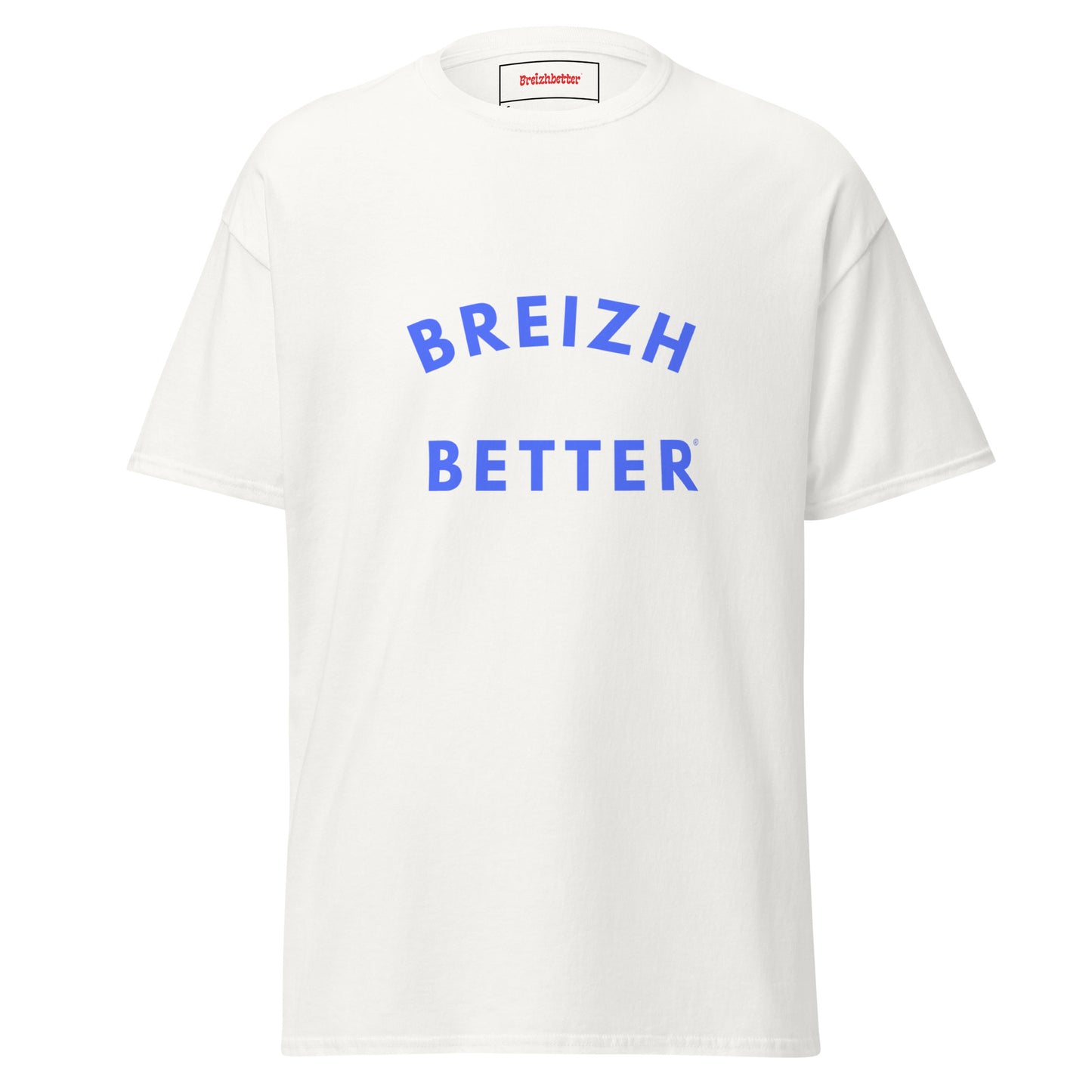 T-shirt classique unisexe Breizhbetter Bleu