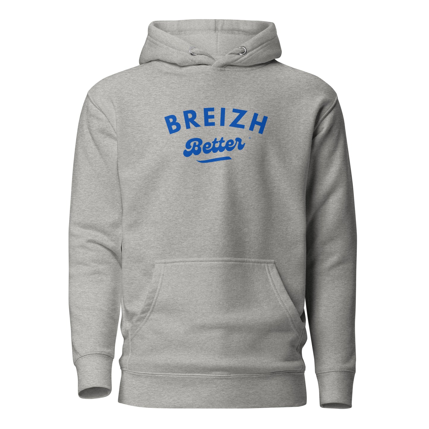 Sweat Ă Capuche Unisexe Breizhbetter Bleu Billy AV