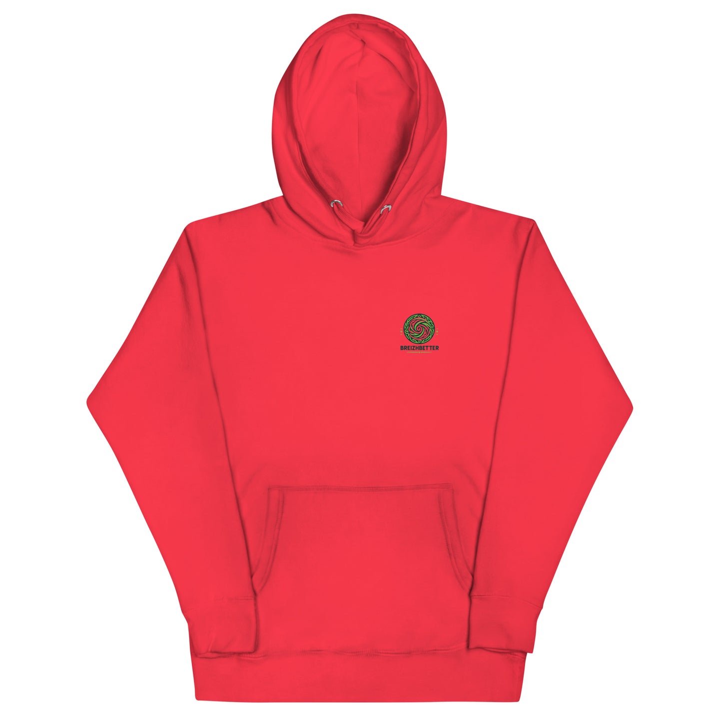 Sweat à Capuche Unisexe Legendes Bretonnes Imprimé Avant /Arriere