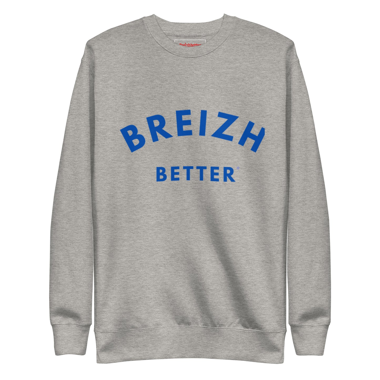 Sweatshirt premium unisexe Breizhbetter Bleu