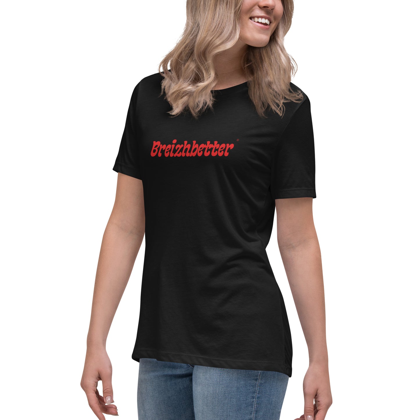 T-shirt Coton Femme Breizhbetter Rouge