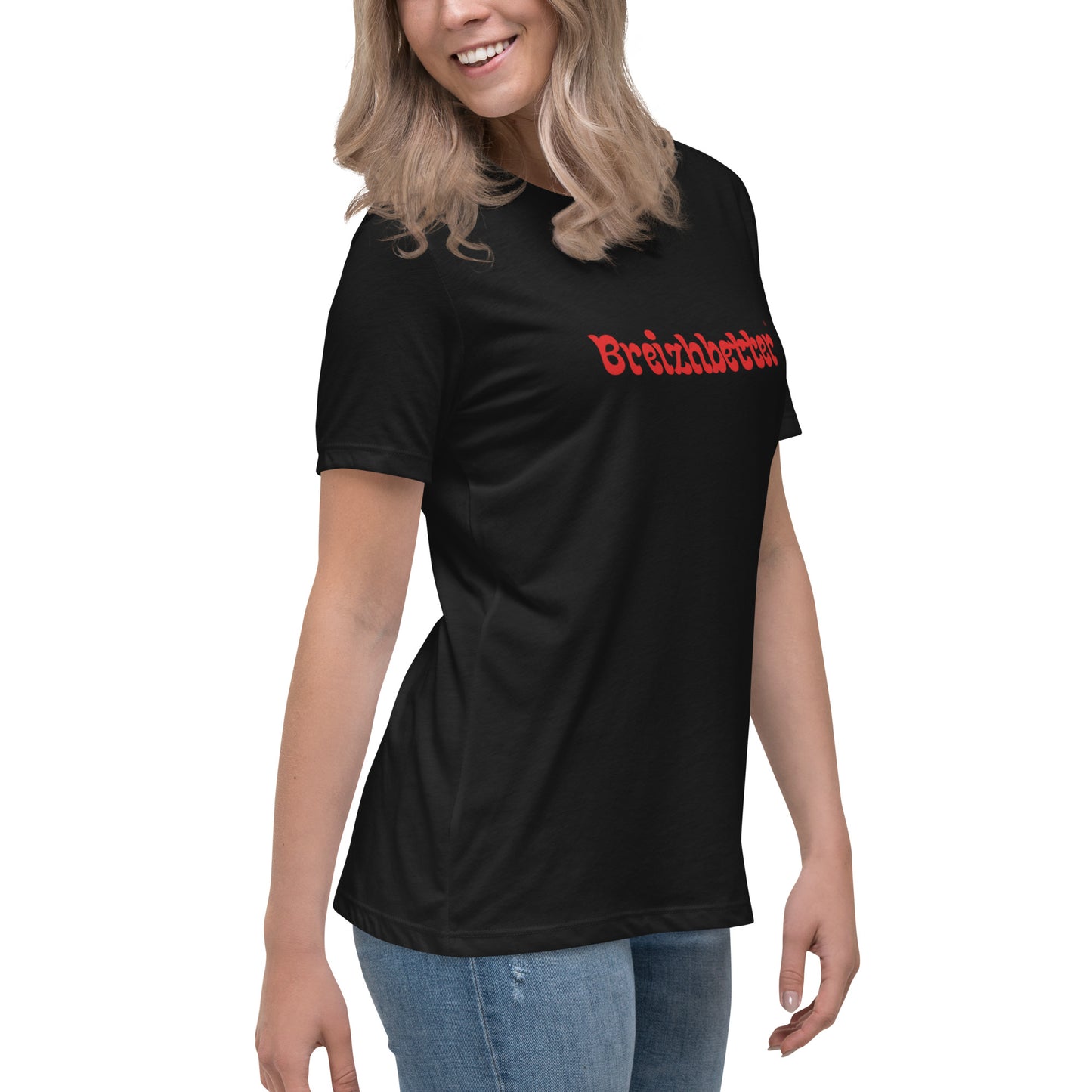 T-shirt Coton Femme Breizhbetter Rouge
