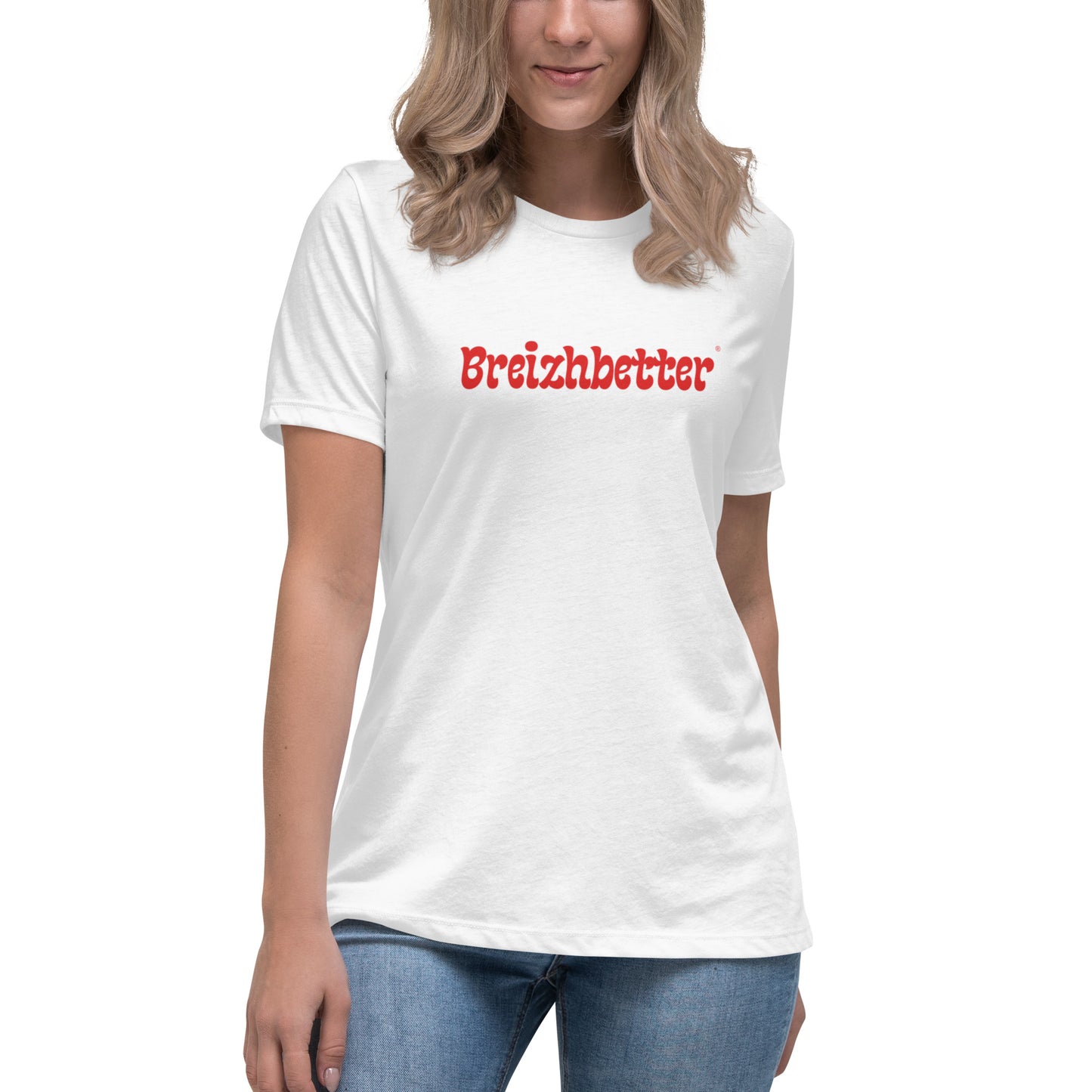 T-shirt Coton Femme Breizhbetter Rouge