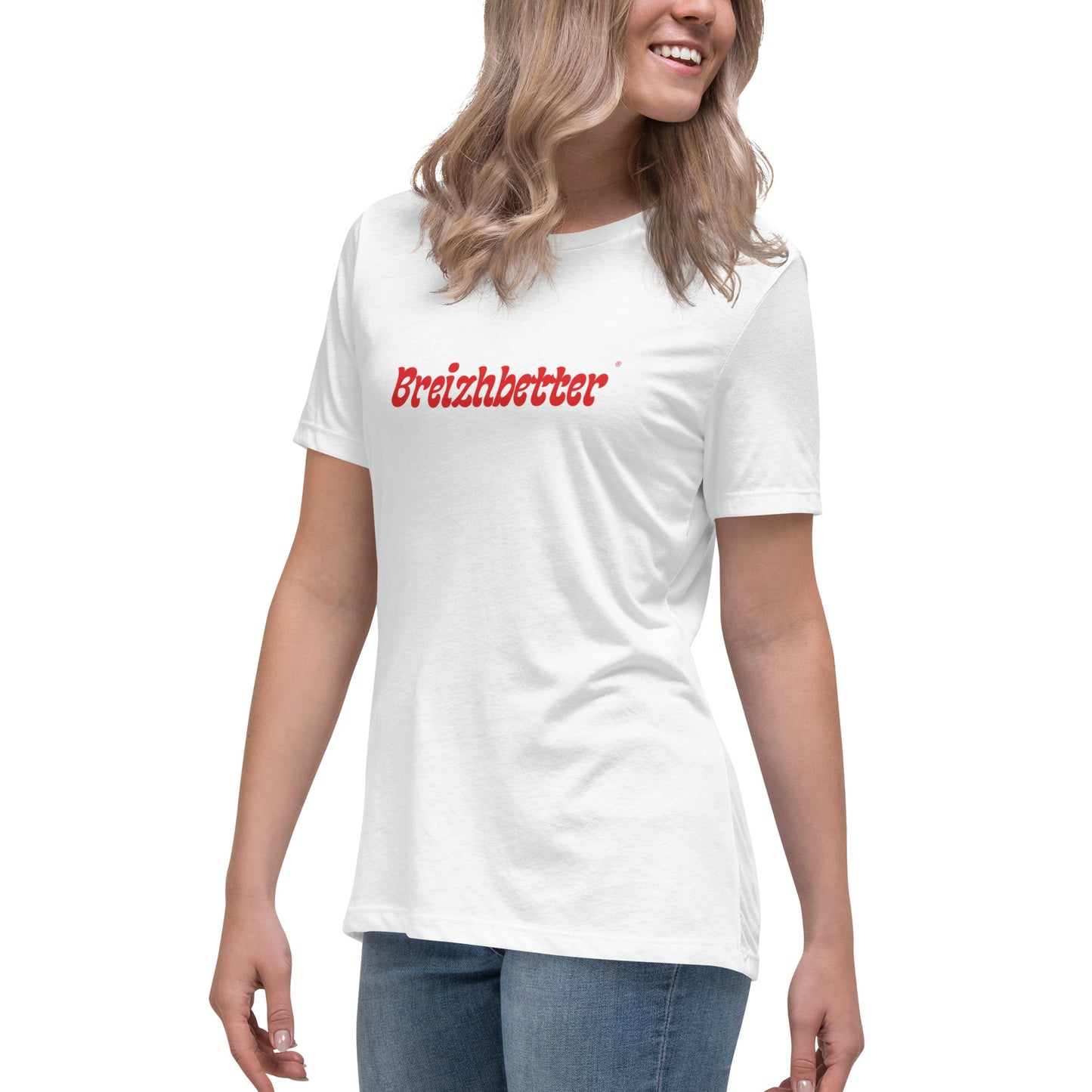 T-shirt Coton Femme Breizhbetter Rouge