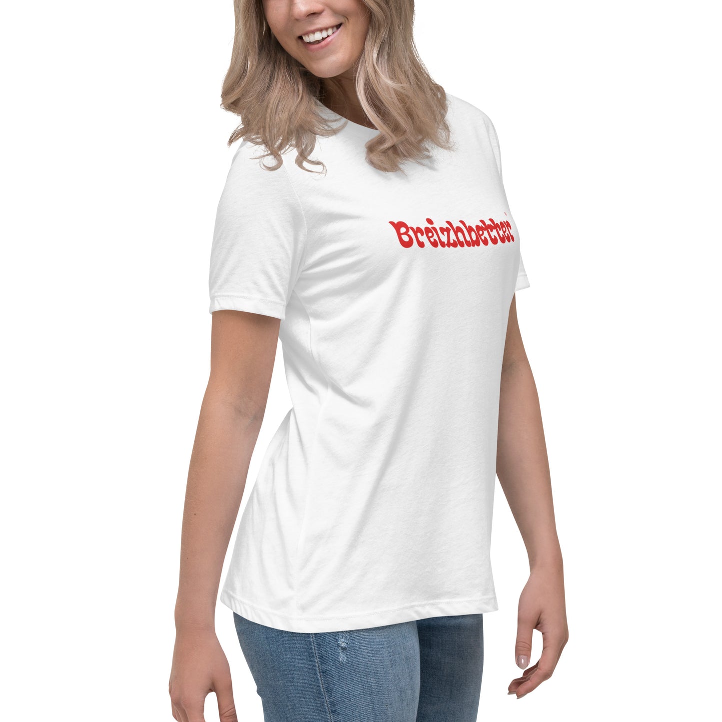 T-shirt Coton Femme Breizhbetter Rouge