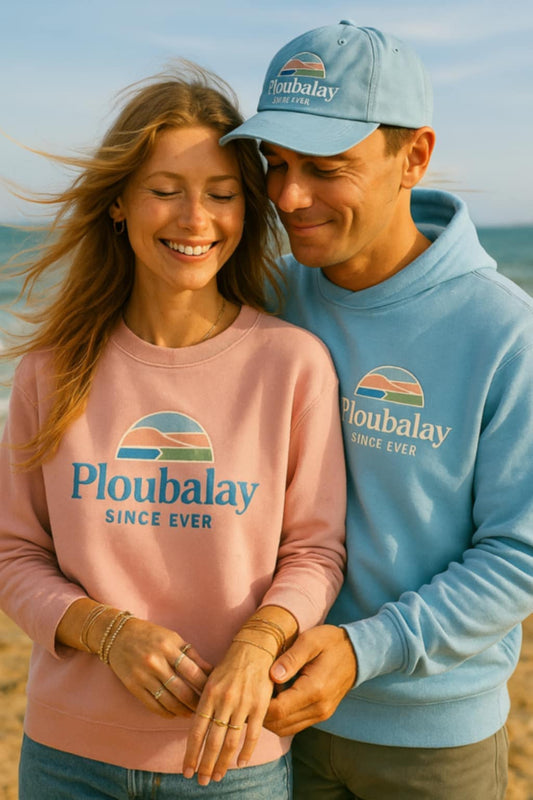 Sweat Unisexe à Col Rond Beaussais sur Mer
