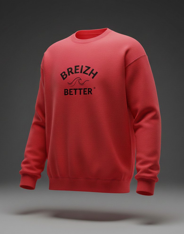 Sweatshirt Breizhbetter Wave Unisexe