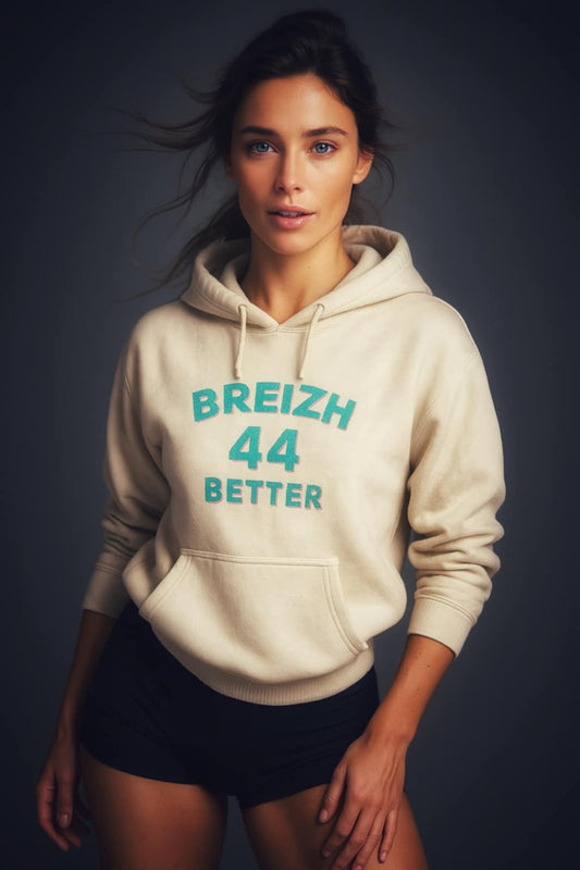 Sweat à Capuche Unisexe Breizhbetter 44