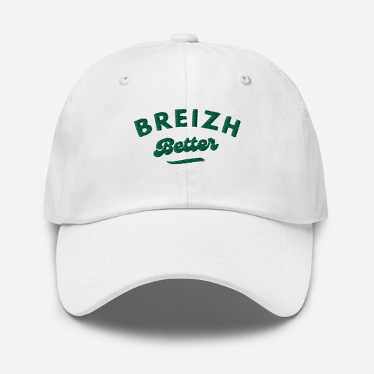 Casquette Sport Breizhbetter Billy Vert Brodé