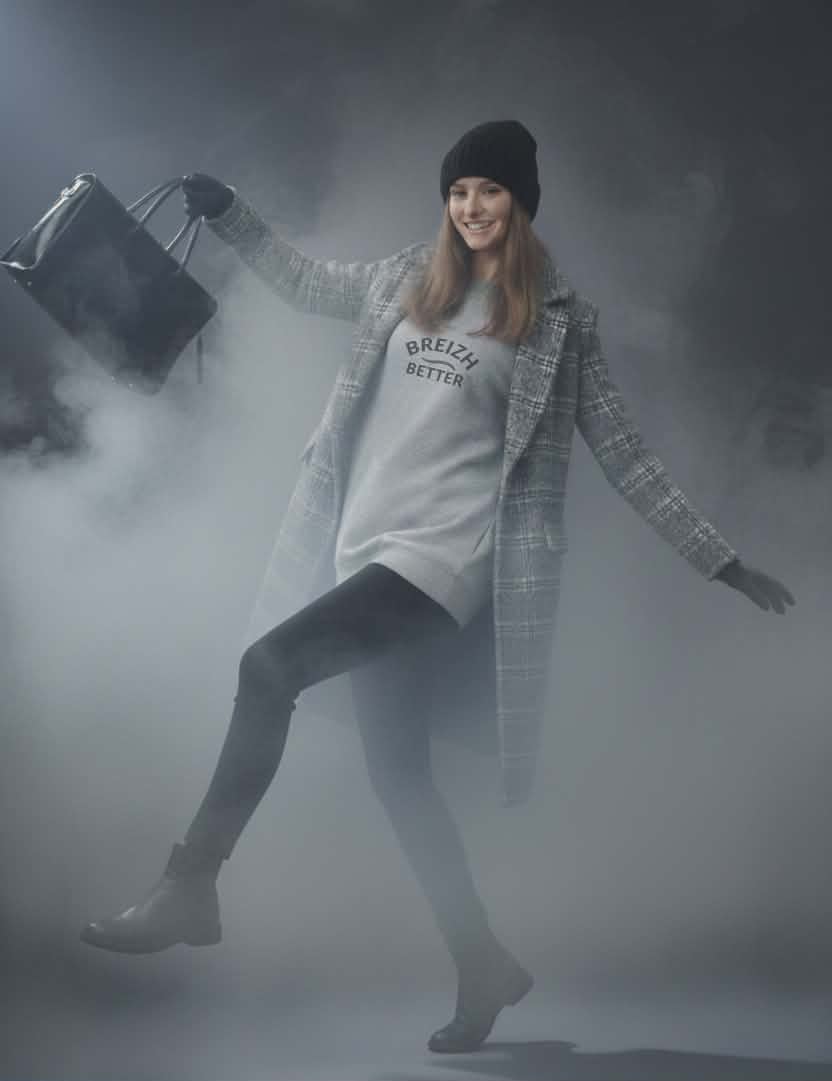 Sweatshirt Breizhbetter Wave Unisexe