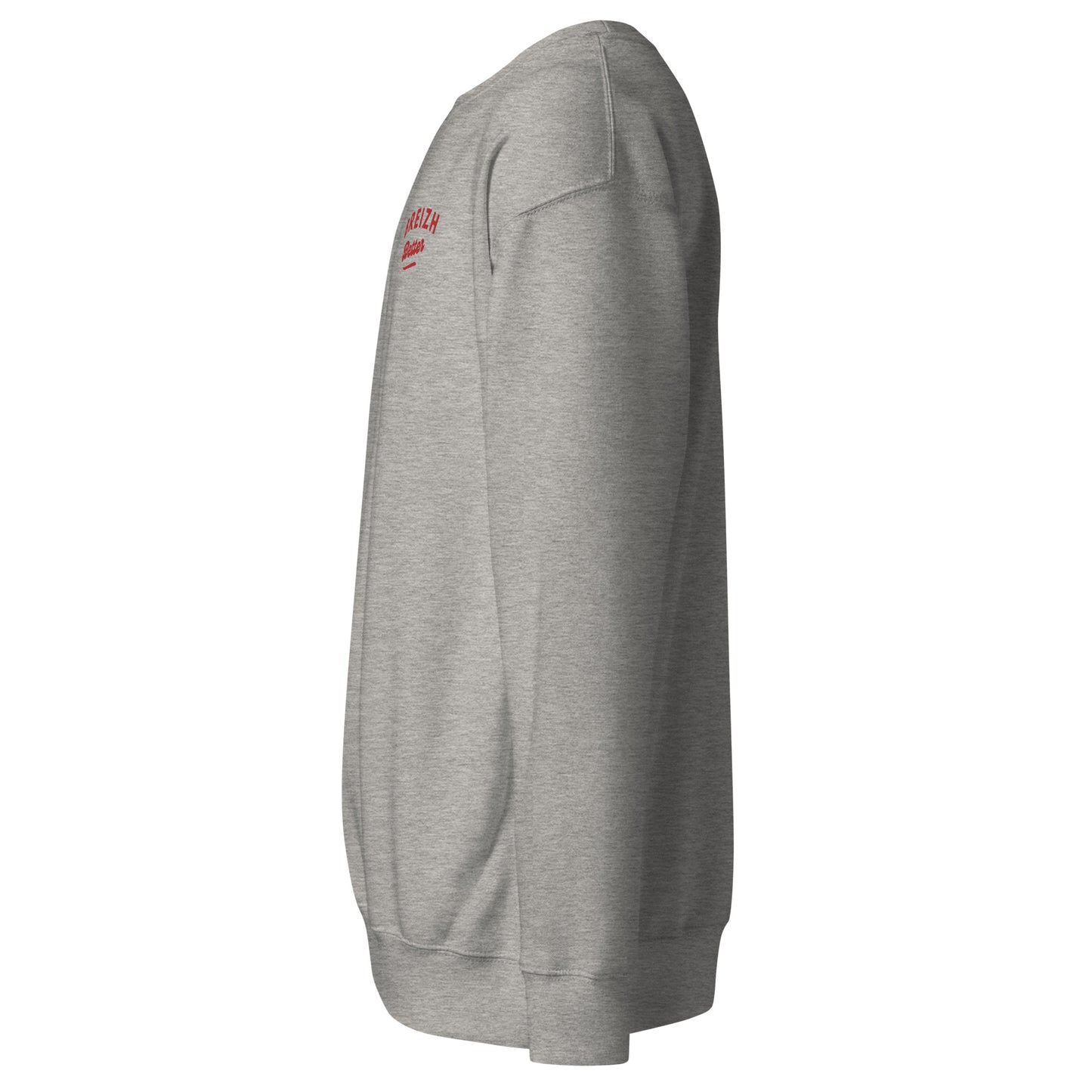 Sweat Billy brodé rouge poitrine